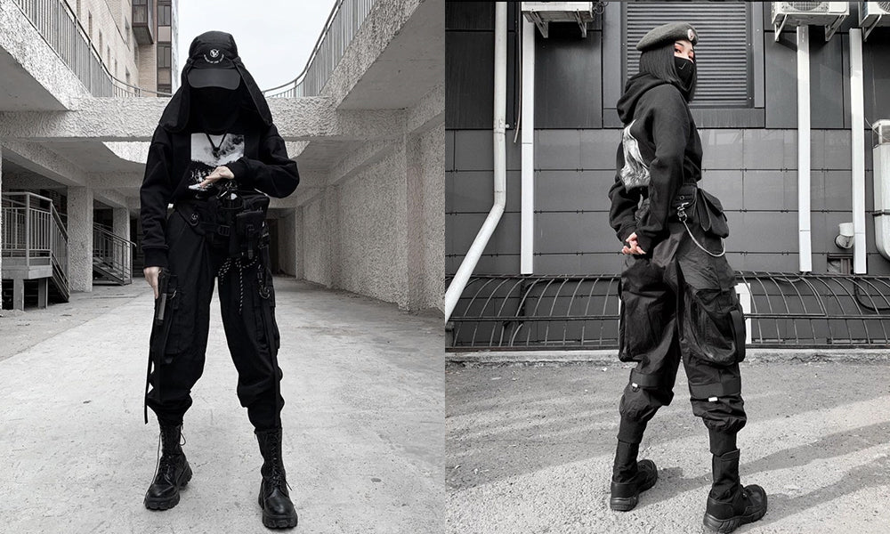 military darkwear style